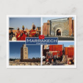 MA Maroc - Marrakech - Carte postale (Devant)