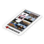 MA Marokko - Marrakech - I Love Mosaic - Magnet Magneet (Linkerzijde)