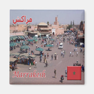 MA - Marokko - Marrakesh Magneet