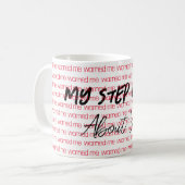 Ma mère de Step m'a averti de toi Mug (Devant gauche)