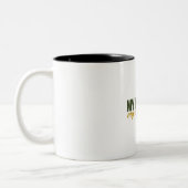 ma mère est mon mug tout - cœur touchant mère (Gauche)