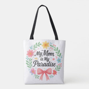 "Ma mère est mon paradis" Sac fourre-tout - Amour