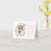 Ma mère Mon ami Photo Carte Fête des mères (Fleur jaune)