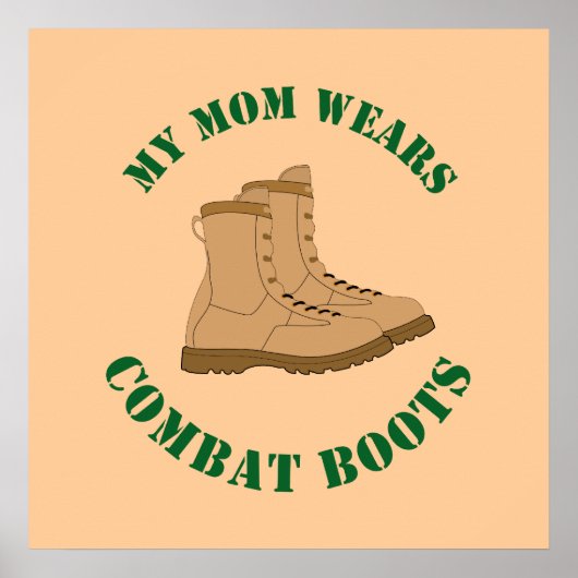 Ma mère porte des bottes de combat - Poster (Devant)