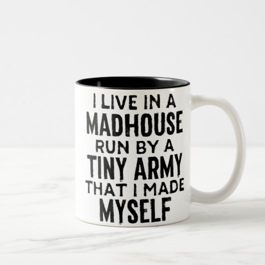 Ma Mug de café Madhouse (Droit)