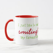 Ma Mug préférée de sourire (Gauche)