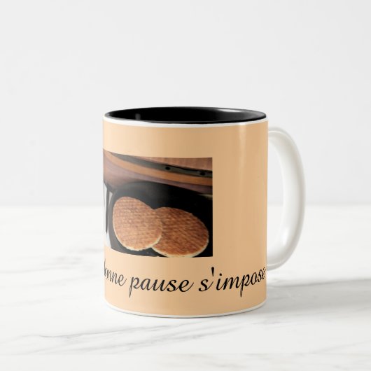 Ma mug - Une bonne pause (Devant droit)