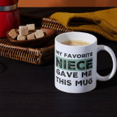 Ma Nièce Favorite M'A Donné Cette Mug