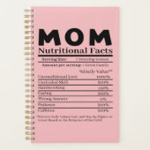 Ma Nutritional Facts Planner (Voorkant)