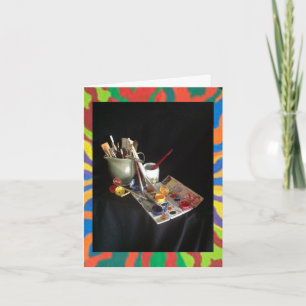 Ma palette d'aquarelle de la carte de couleurs pri