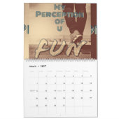 Ma perception de u Calendrier (Mar 2027)