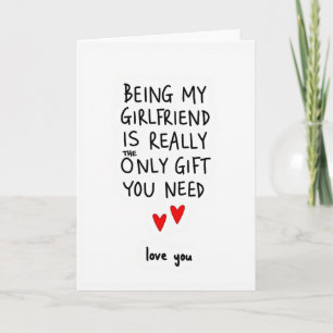 Ma petite amie est la carte cadeau