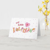 Ma petite carte de voeux Valentine (Fleur jaune)