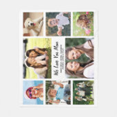 Ma Photo Collage Fleece Deken (Voorkant)
