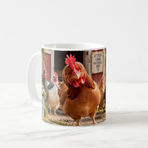 Ma Poule a de l'Attitude Mug Drôle de Poulet