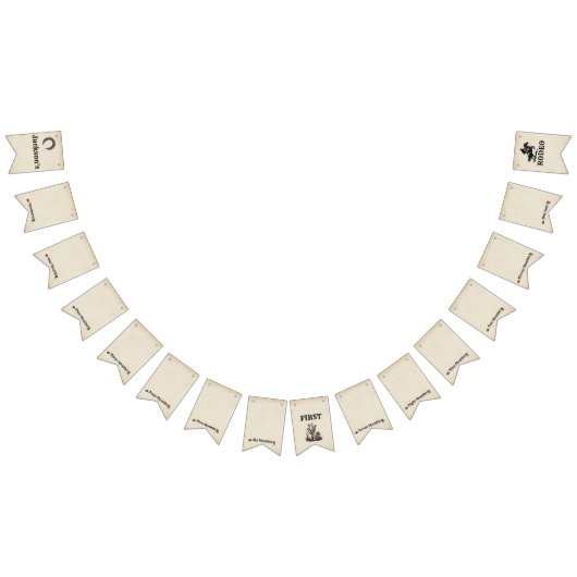 Ma première bannière de Bunting Rodeo jalons mensu (Tout)