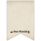 Ma première bannière de Bunting Rodeo jalons mensu (Troisième drapeau)