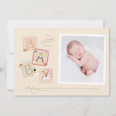 Ma première carte de Faire-part de Noël pour bébé (Devant)