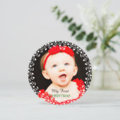 Ma première carte de Noël photo (Debout devant)