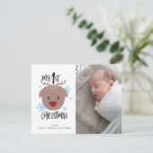 Ma première carte de vacances de Noël (Debout devant)