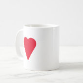 Ma première Mug faite avec le Coeur (Devant gauche)