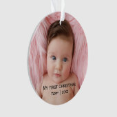 Ma première photo de Noël (devant)