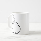 Ma princesse, je vous ai manqués tasse (Devant gauche)