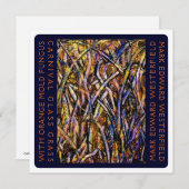 Ma propre carte de peinture de formulaire gratuit (Devant / Derrière)