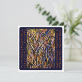 Ma propre carte de peinture de formulaire gratuit (Debout devant)