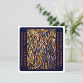 Ma propre carte de peinture de formulaire gratuit (Debout devant)