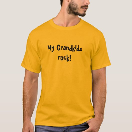 Ma roche de Grandkids ! T-shirt (Devant)