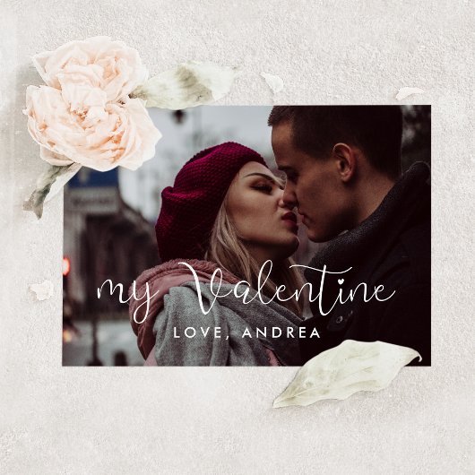 Ma Saint-Valentin carte photo de la Saint-Valentin