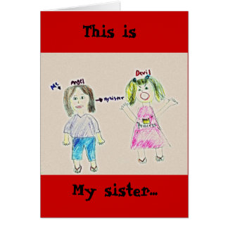 Ma soeur…, ceci est