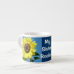 Ma sœur déchire ! Mugs espresso Tournesols Floral