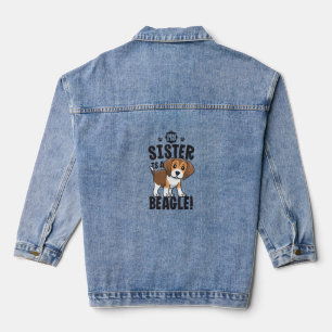 Ma Soeur Est Une Chemise Beagle Enfants Beagle Che