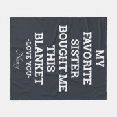 Ma Soeur Favorite M'A Acheté Cette Couverture Drôl (Devant (Horizontal))