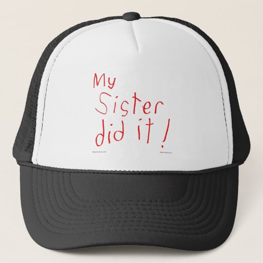 Ma Soeur L'A Fait ! Casquette (Devant)