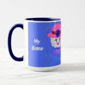 Ma Soeur Mon Ami Café Mug (Gauche)