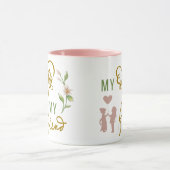 Ma Soeur Mon Ami Café Mug (Centre)