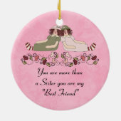 Ma soeur mon ornement de meilleur ami (Dos)