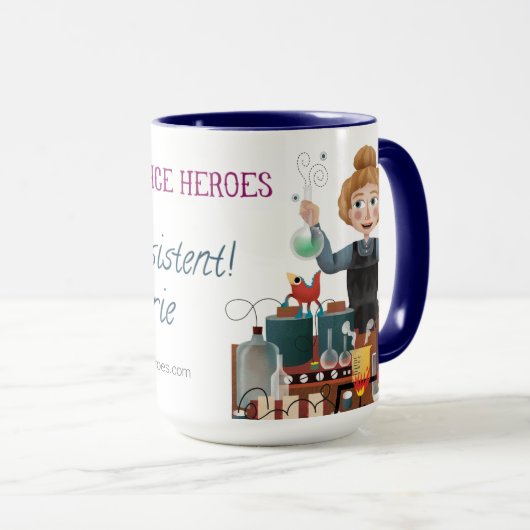 Ma Super Science Coffee Mug - Je persiste (Devant droit)