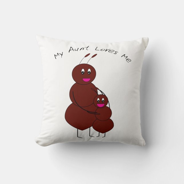 Ma Tante M'Aime Coussin (Recto)