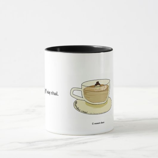Ma tasse à café rituelle du lundi (Centre)
