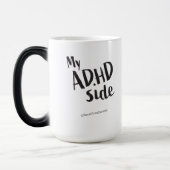 Ma tasse à deux faces drôle TDAH / TOC (Gauche)