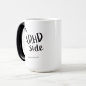 Ma tasse à deux faces drôle TDAH / TOC (Devant gauche)
