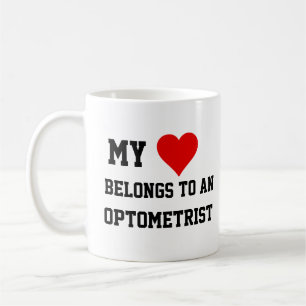 Ma tasse appartient à un optométriste Mug