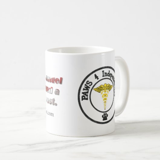 Ma tasse d'ange gardien (Devant droit)