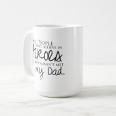 Ma tasse de café de citation de papa (Devant gauche)