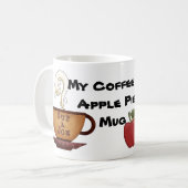 Ma tasse de café et de tarte aux pommes (Devant gauche)