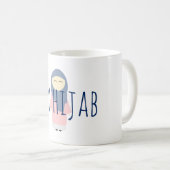 ma tasse de café hijab fille musulmane (Devant droit)